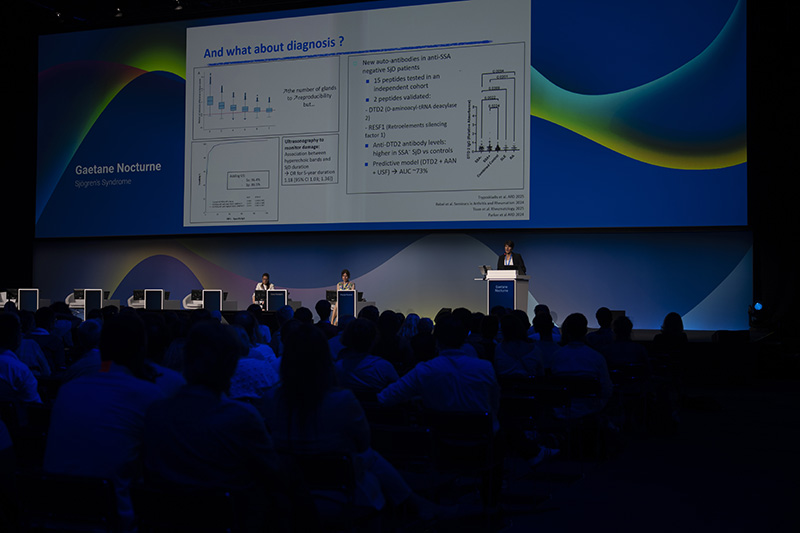 Medical conference at EULAR conference in Barcelona